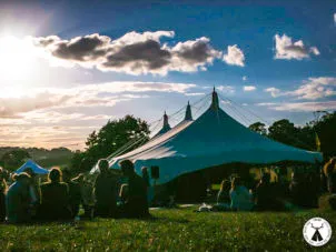 Large Canvas Tensile Marquee