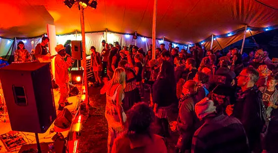 Berber Tent Gig Party Festival Venue