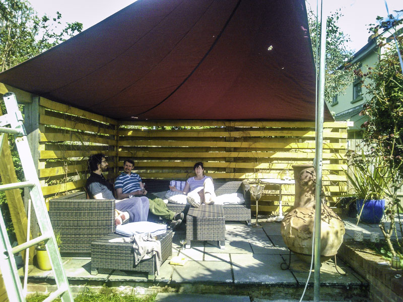 Custom Garden Shadesail