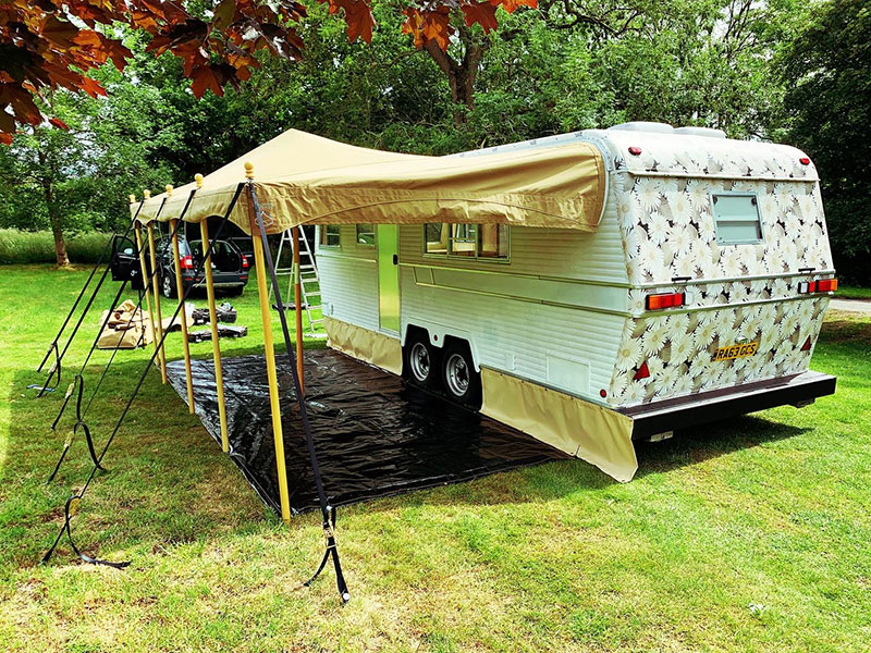 Bespoke Caravan Awning - Handmade