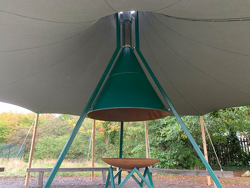 Hand Made Bespoke Open Fire Canopy Buy 2