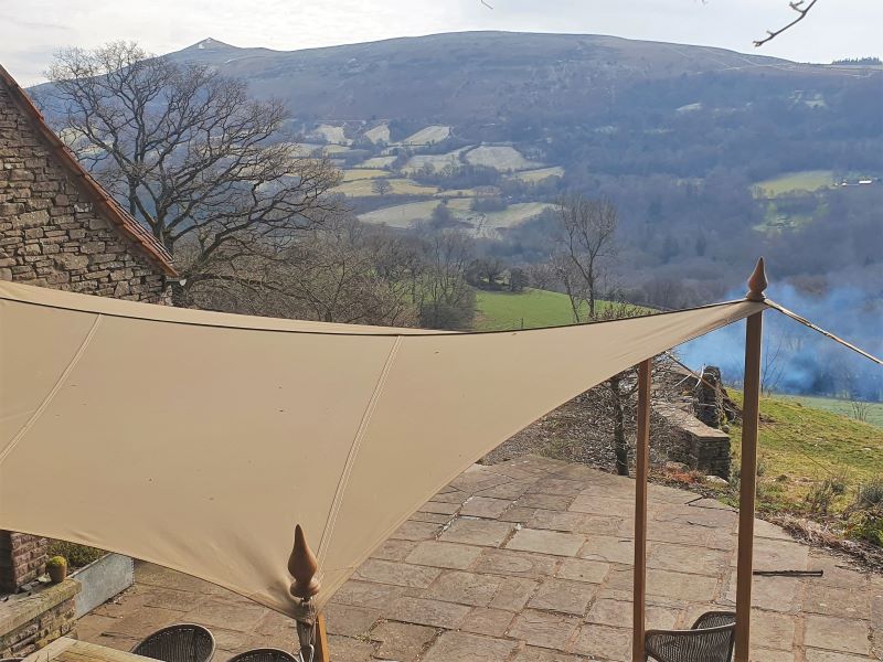 Tensile Garden Canopy Oak Poles & Finials